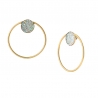 Pendientes Ring Star