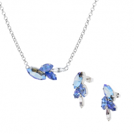 Conjunto de gargantilla y pendientes