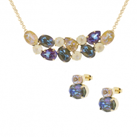 Conjunto de gargantilla y pendientes