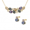 Conjunto de gargantilla y pendientes